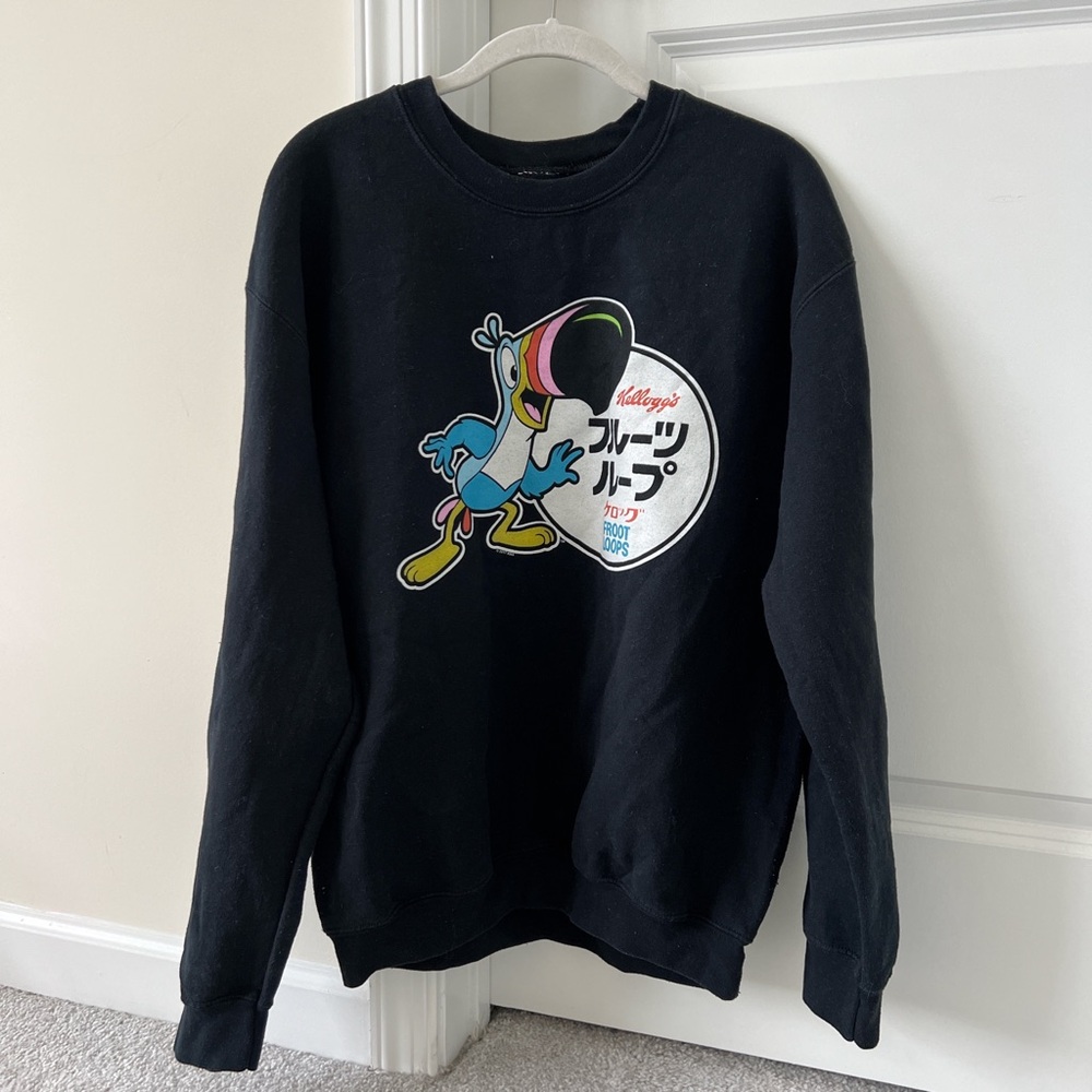 japanese fruit loops pullover
